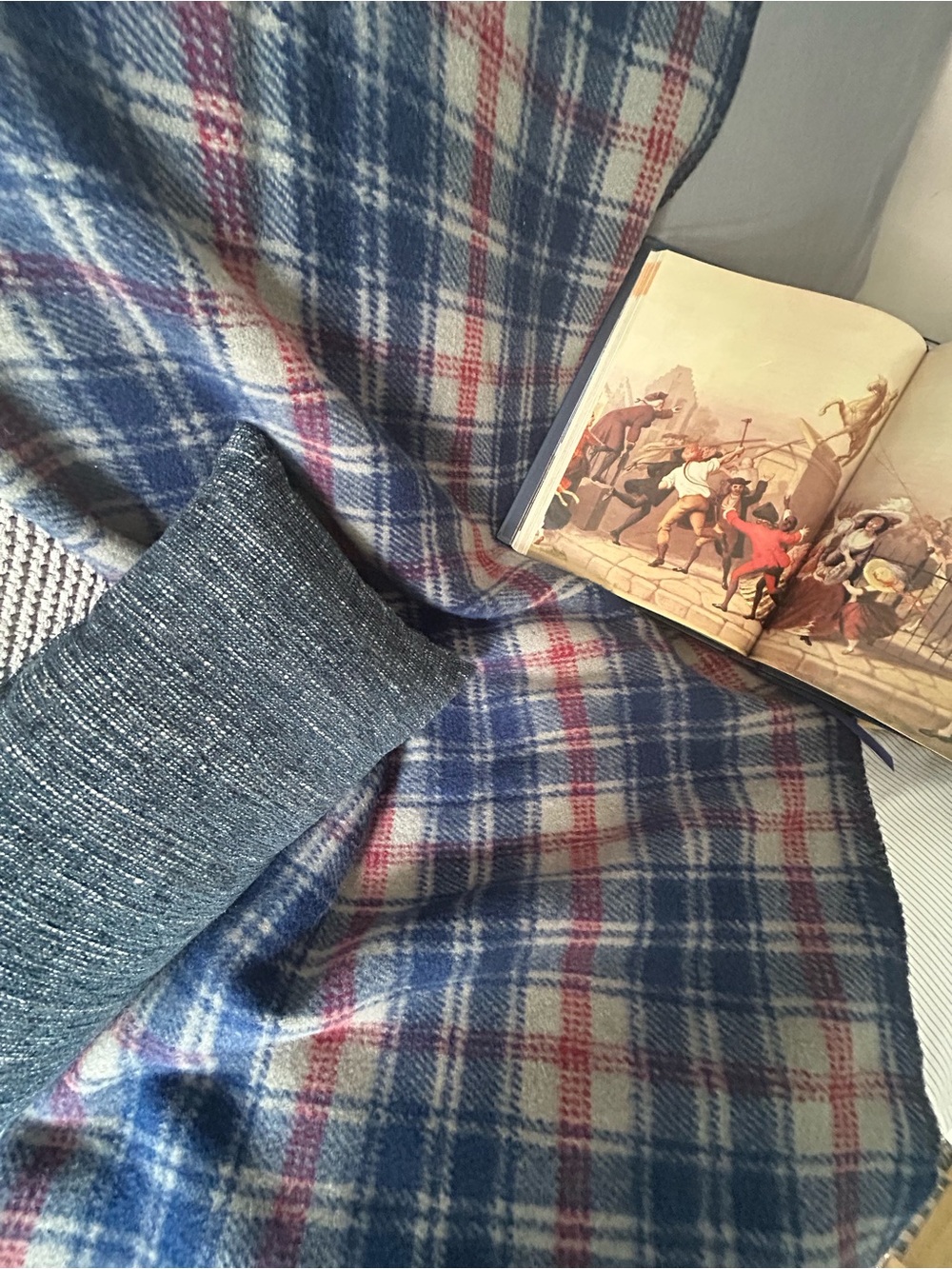 Cozy Americana Throw Blanket